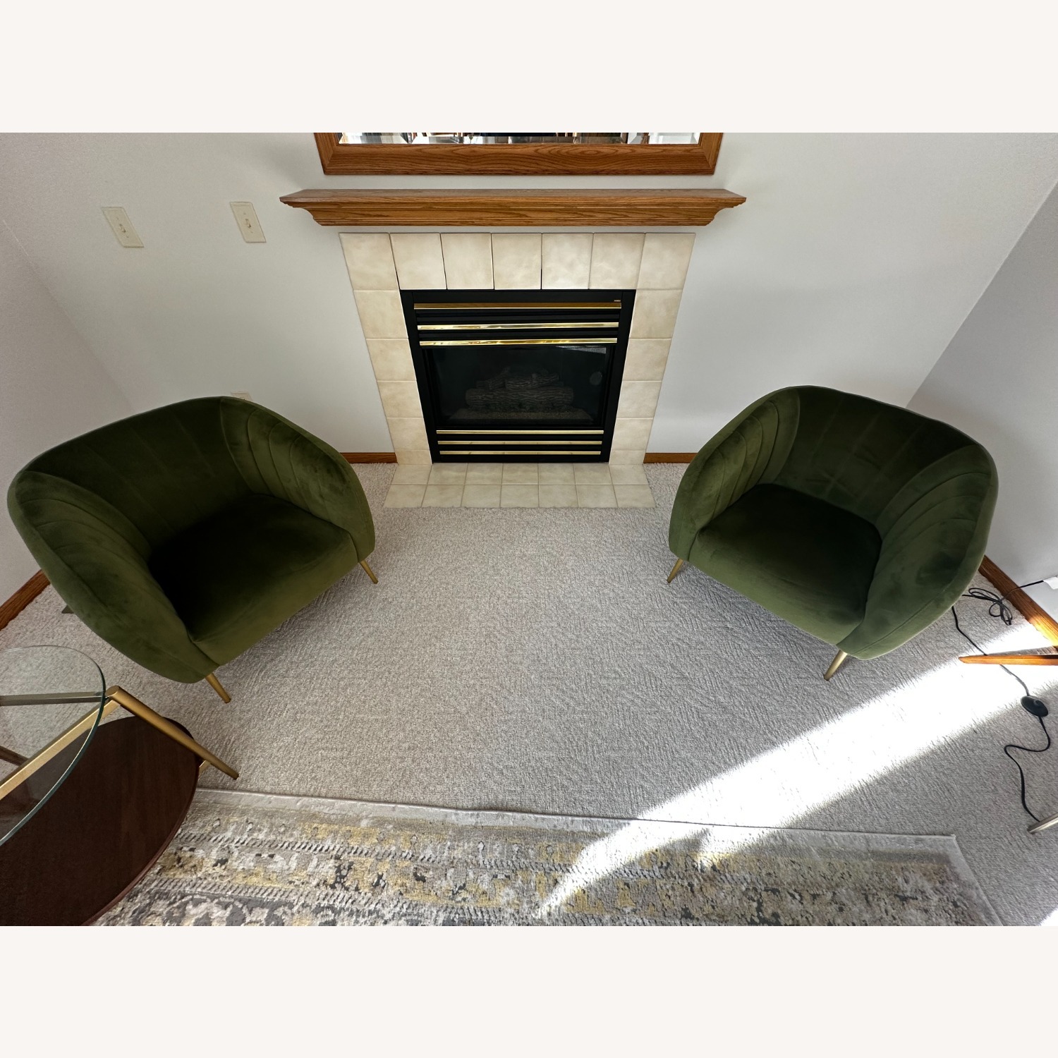 Target Green Accent Chair - image-3