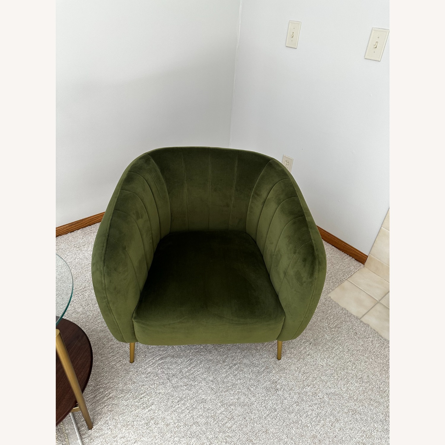 Target Green Accent Chair - image-2