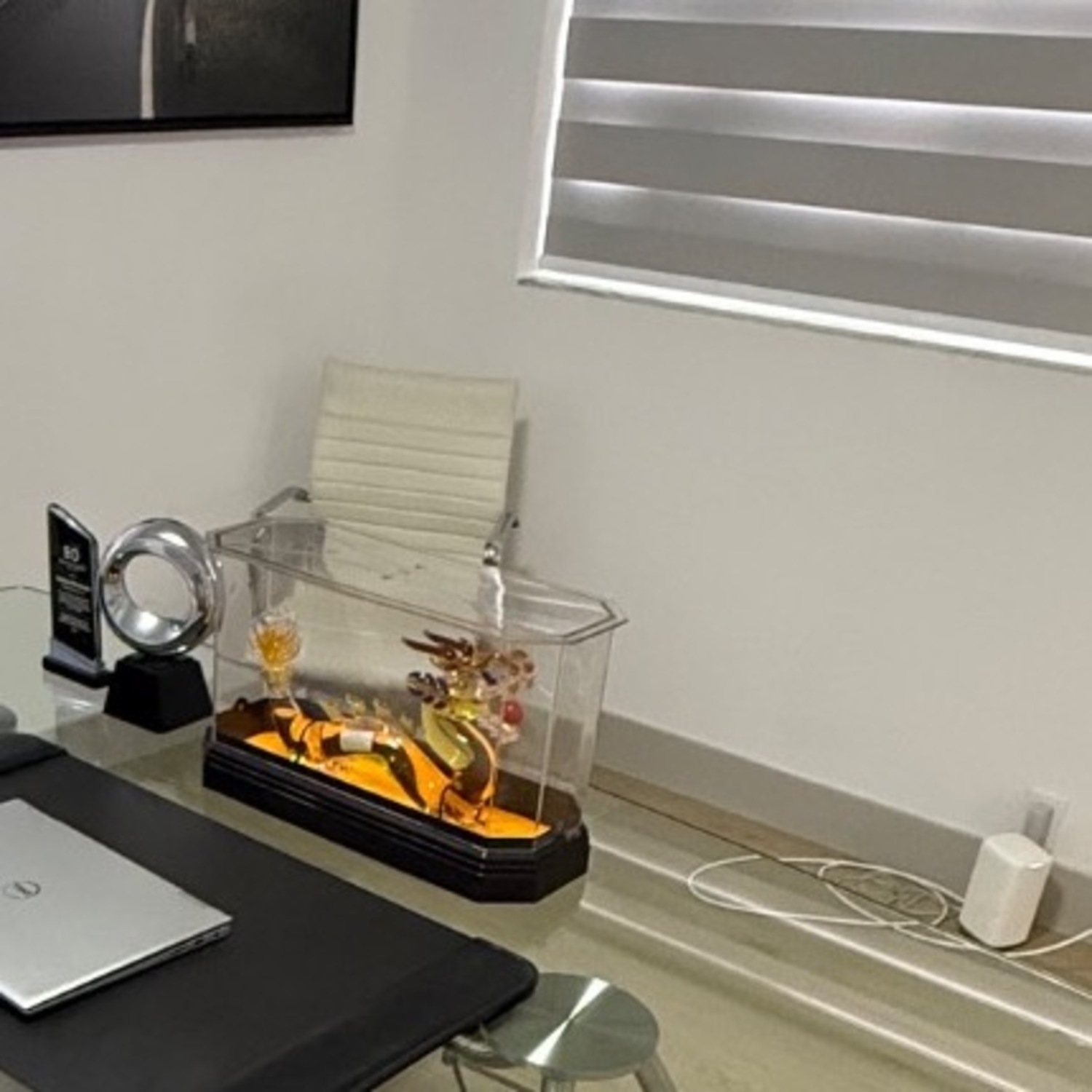 Scan Design Furniture White Leather Accent Chairs - image-2