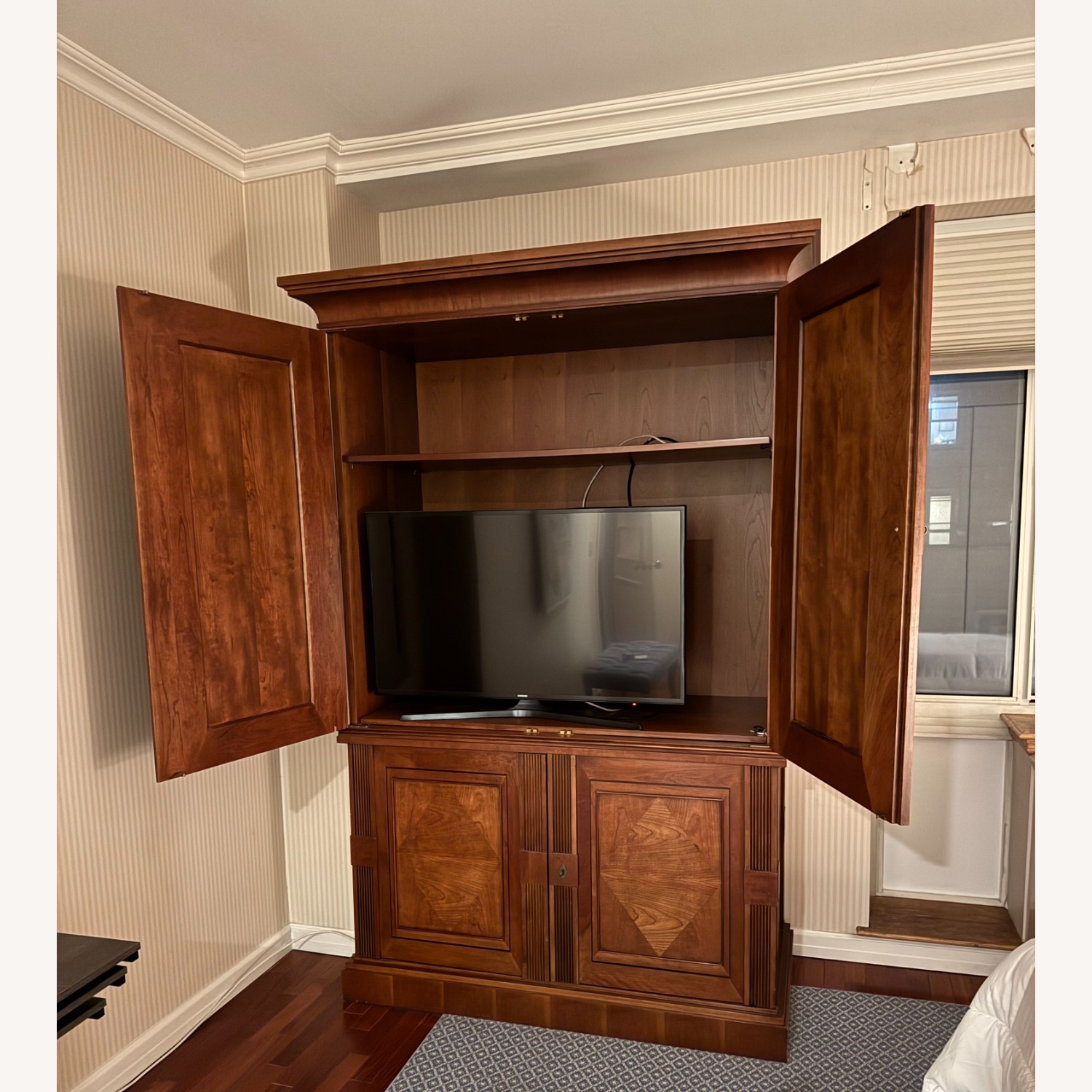 Taylor Made Custom Solid Wood Armoire/ TV Cabinet - image-2