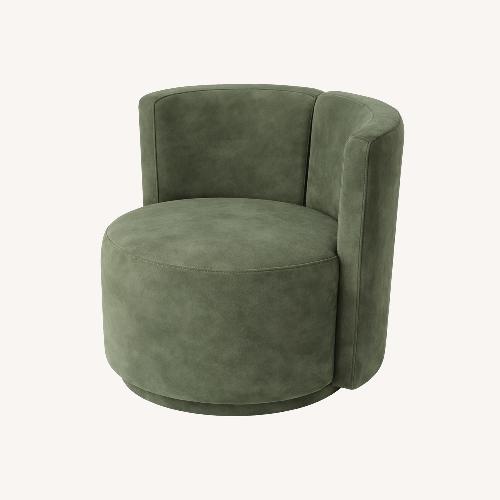 Used Rove Concepts Nova Lounge Green Accent Chair for sale on AptDeco