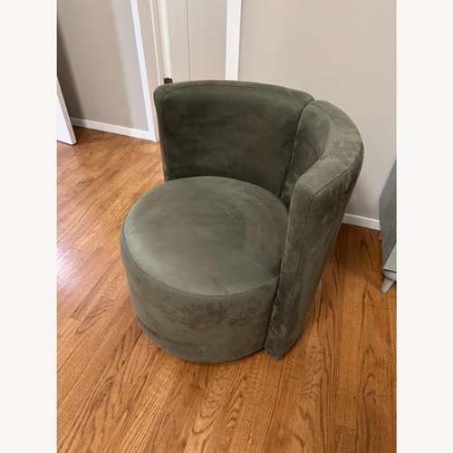 Used Rove Concepts Nova Lounge Green Accent Chair for sale on AptDeco