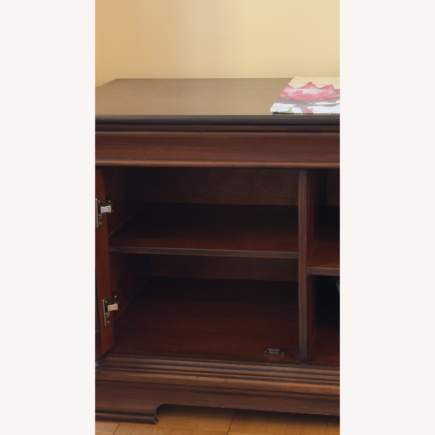 Vintage/Antique Solid Wood Media Storage - image-5