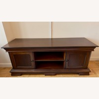 Vintage/Antique Solid Wood Media Storage