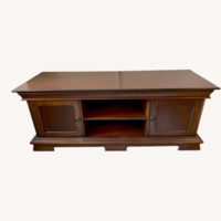 Vintage/Antique Solid Wood Media Storage