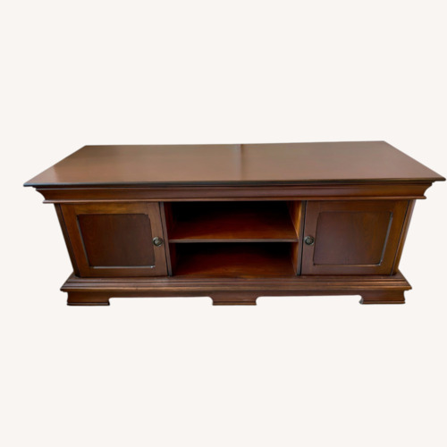 Used Vintage/Antique Solid Wood Media Storage for sale on AptDeco