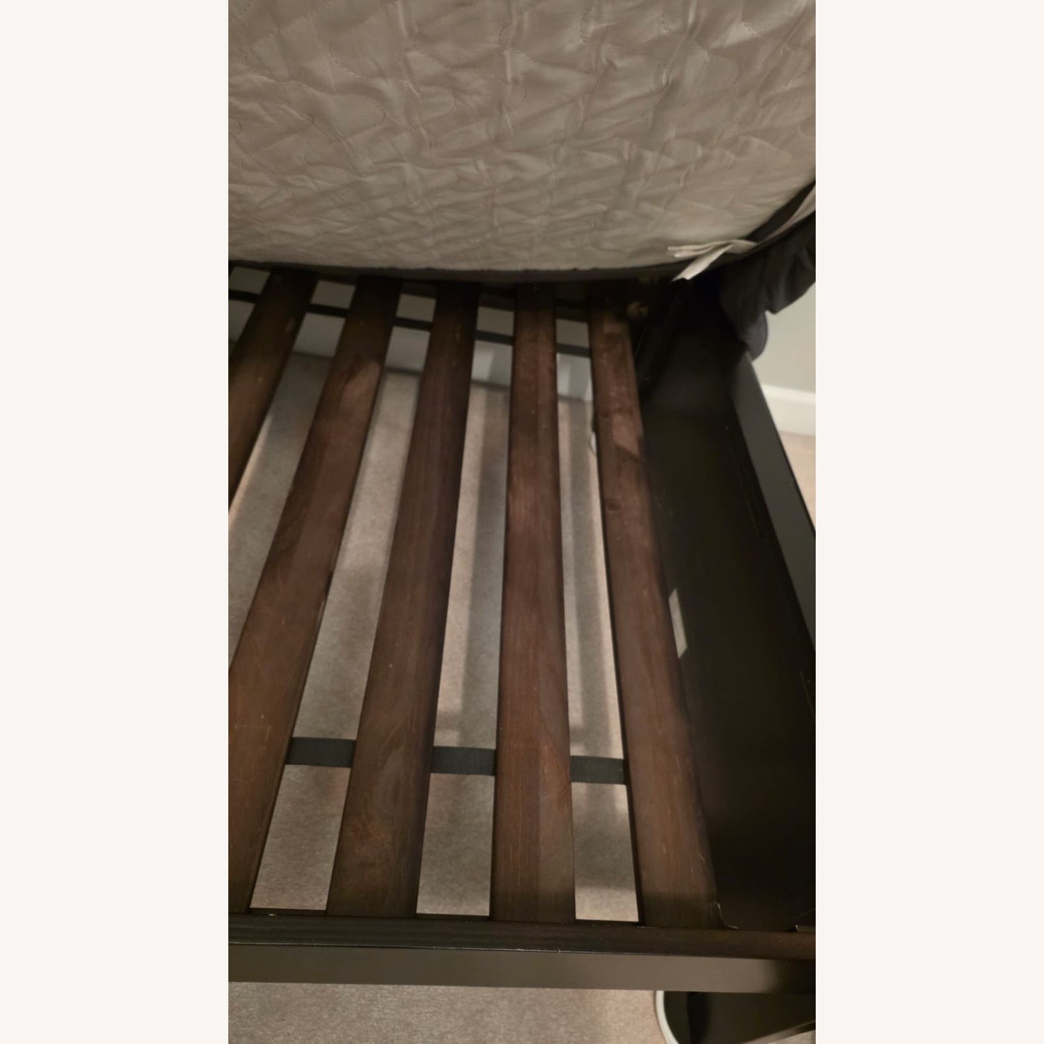 Pottery Barn Dark Brown Wood Daybed - image-5