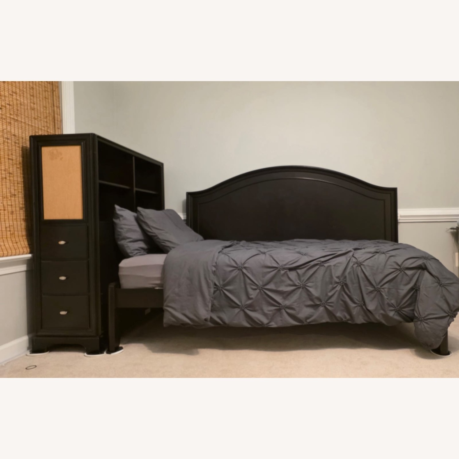 Pottery Barn Dark Brown Wood Daybed - image-1