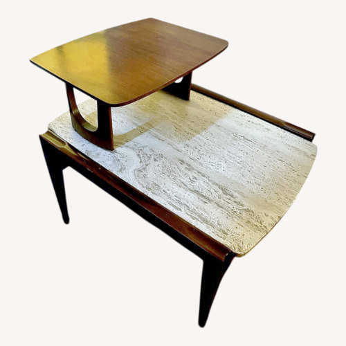 Used Lane Furniture Marble Side Table for sale on AptDeco