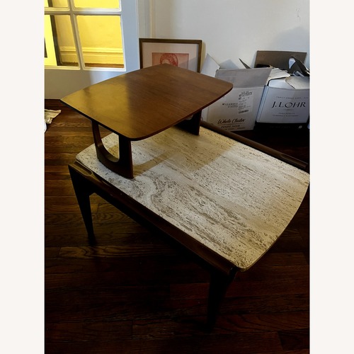 Used Lane Furniture Marble Side Table for sale on AptDeco