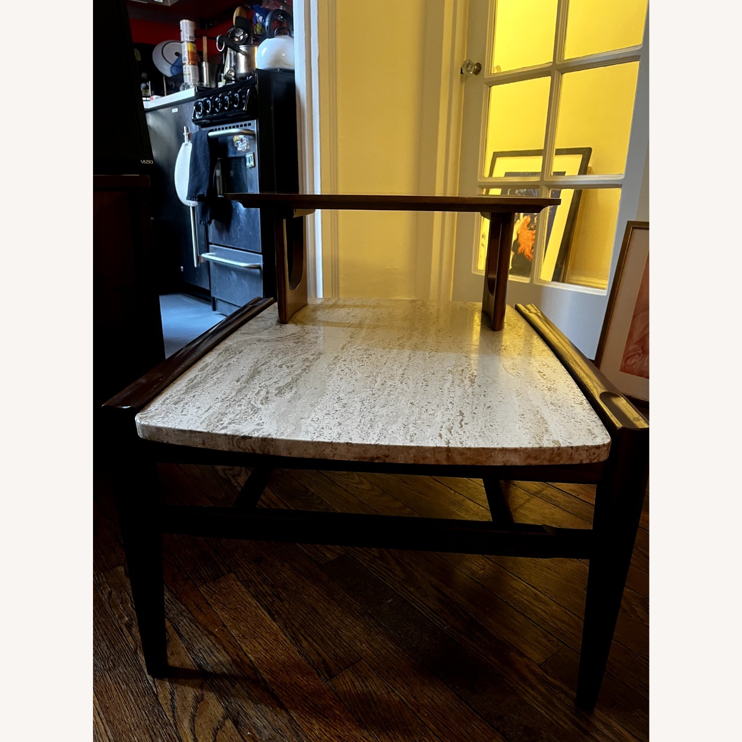 Lane Furniture Marble Side Table - image-1