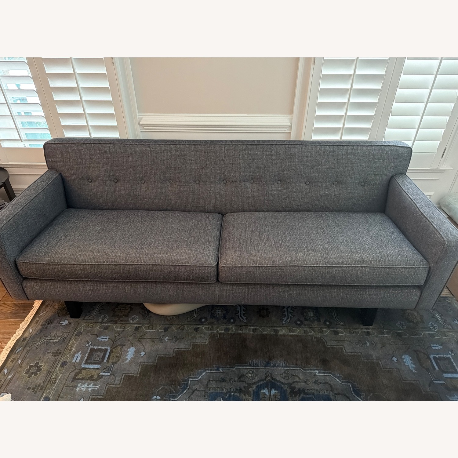 Room & Board Andre Blue 3+ Seater Sofa - image-1