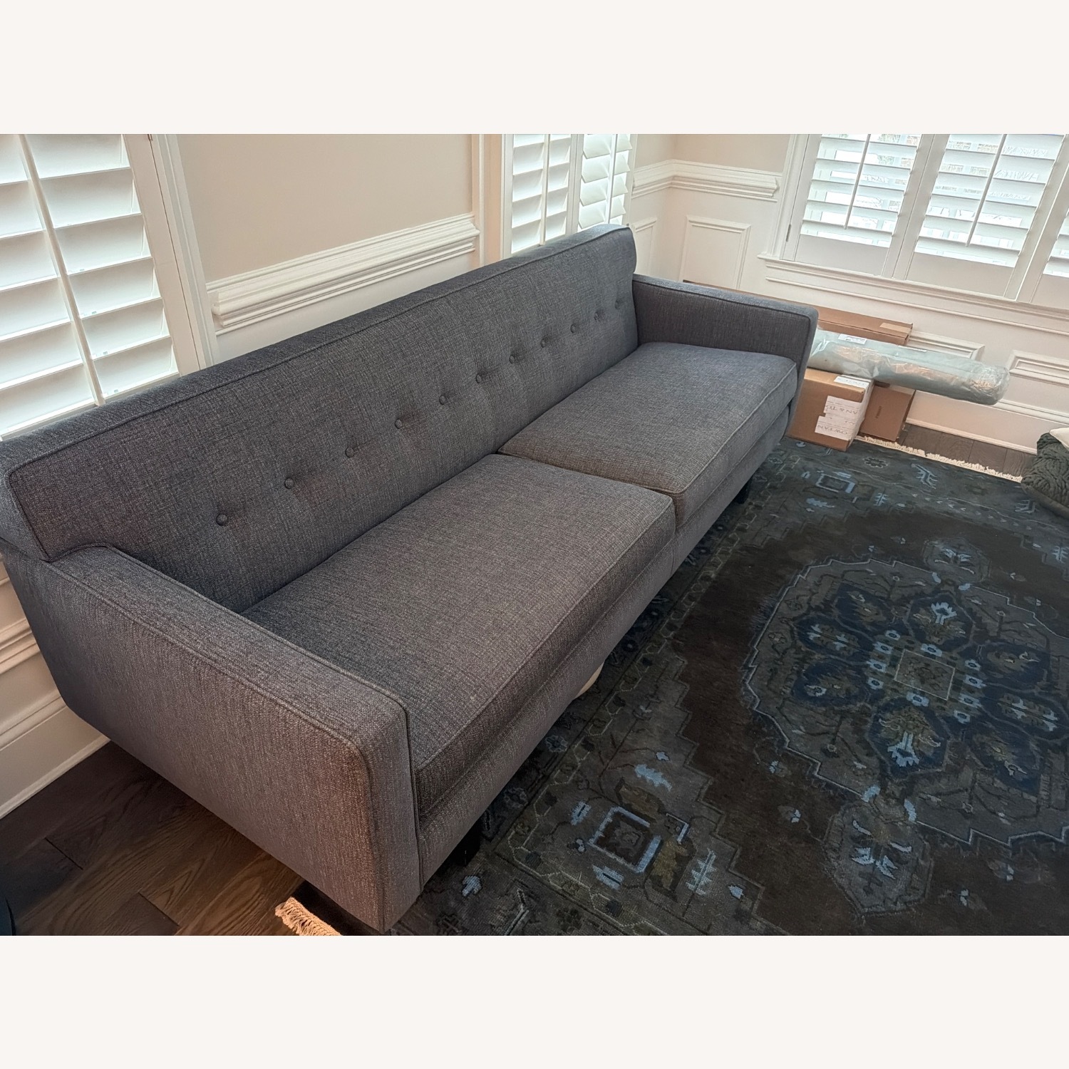 Room & Board Andre Blue 3+ Seater Sofa - image-2