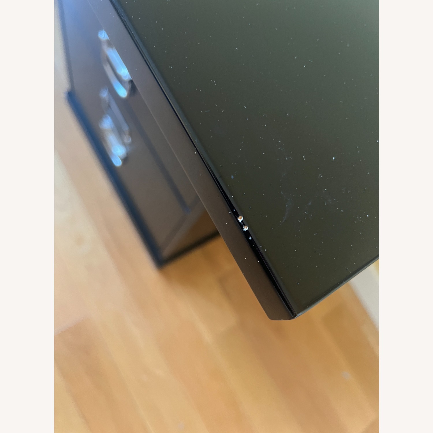 Crate & Barrel Black Desk - image-6