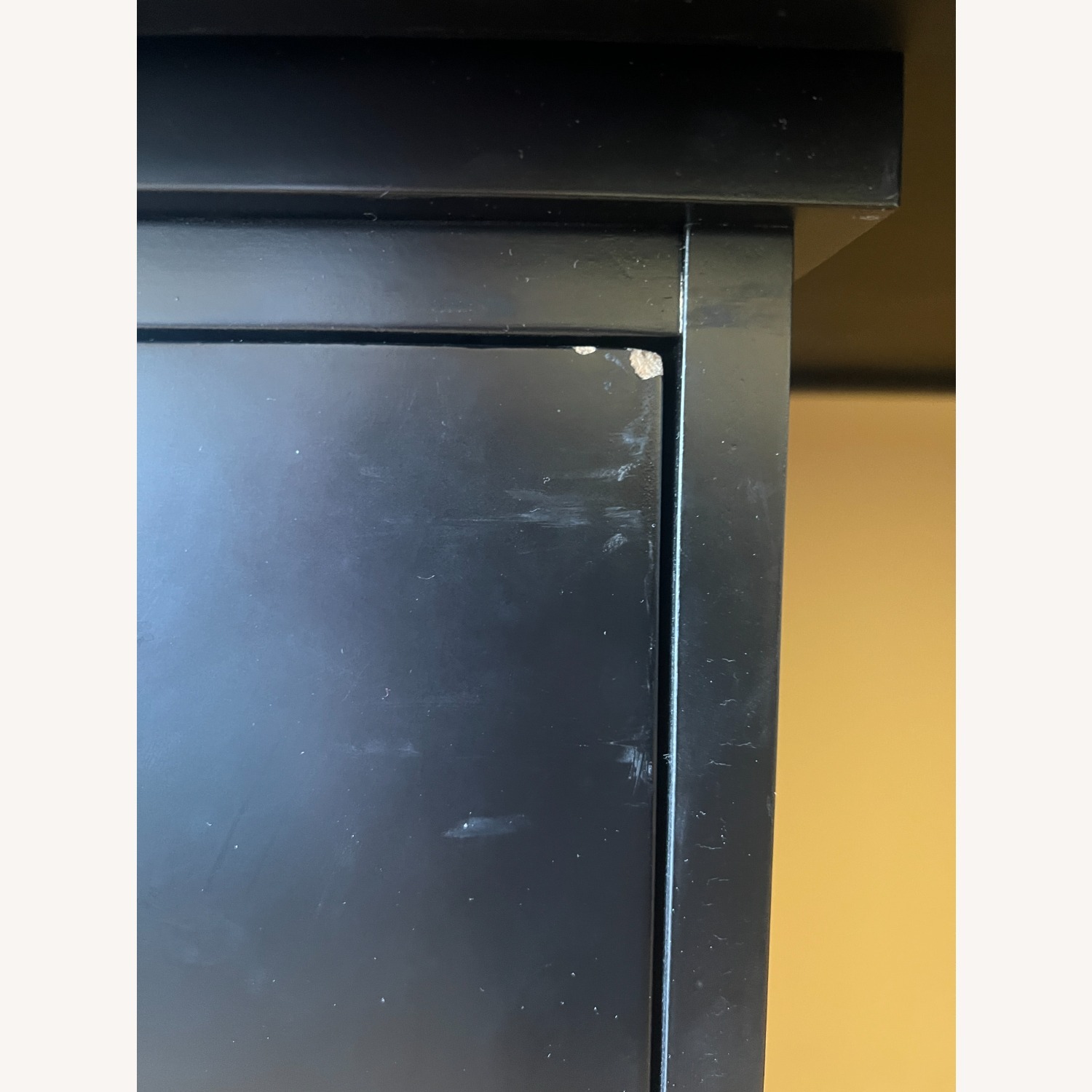 Crate & Barrel Black Desk - image-5