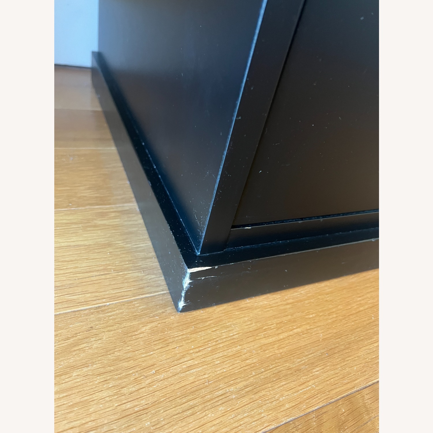 Crate & Barrel Black Desk - image-4