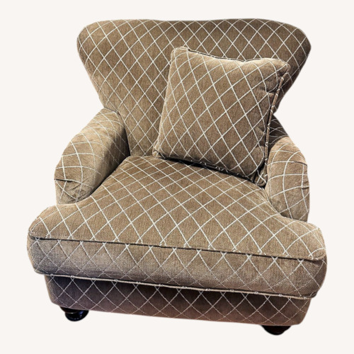 Used Olive Green Arm Chair  for sale on AptDeco