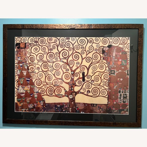 Used Klimt Tree of Life Print for sale on AptDeco
