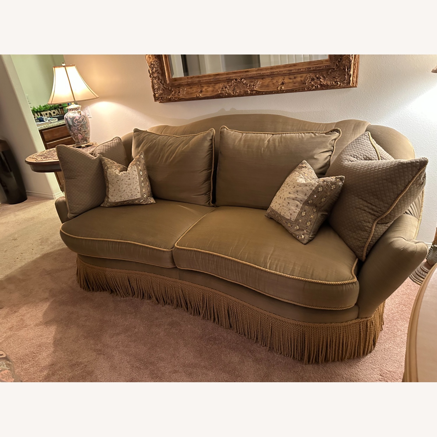 Fabric 3+ Seater Sofa - image-1