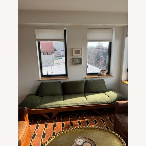 Used Vintage Mid Century Modern Gondola Sofa for sale on AptDeco