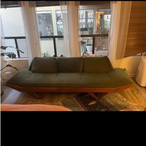 Used Vintage Mid Century Modern Gondola Sofa for sale on AptDeco