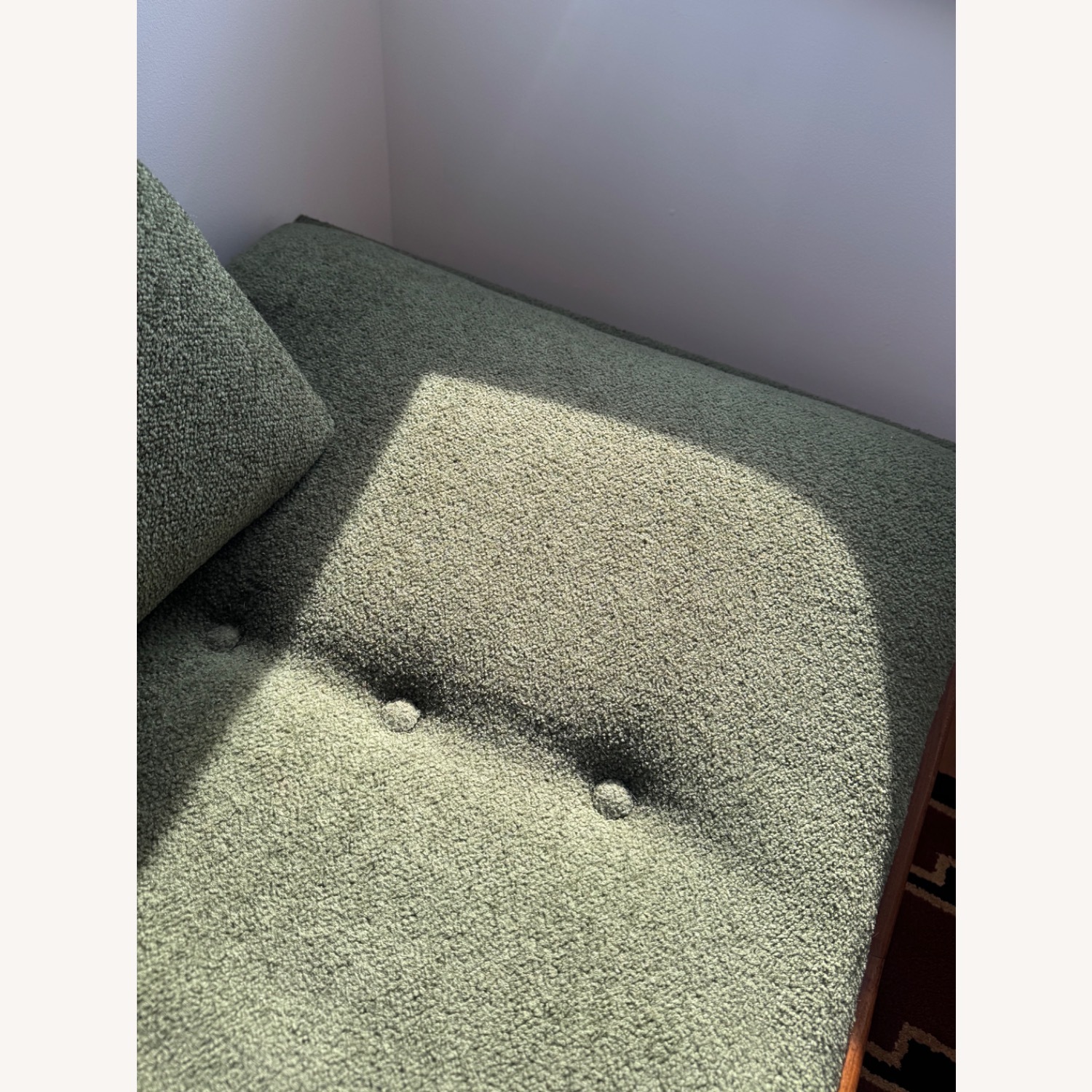 Vintage Mid Century Modern Gondola Sofa - image-6