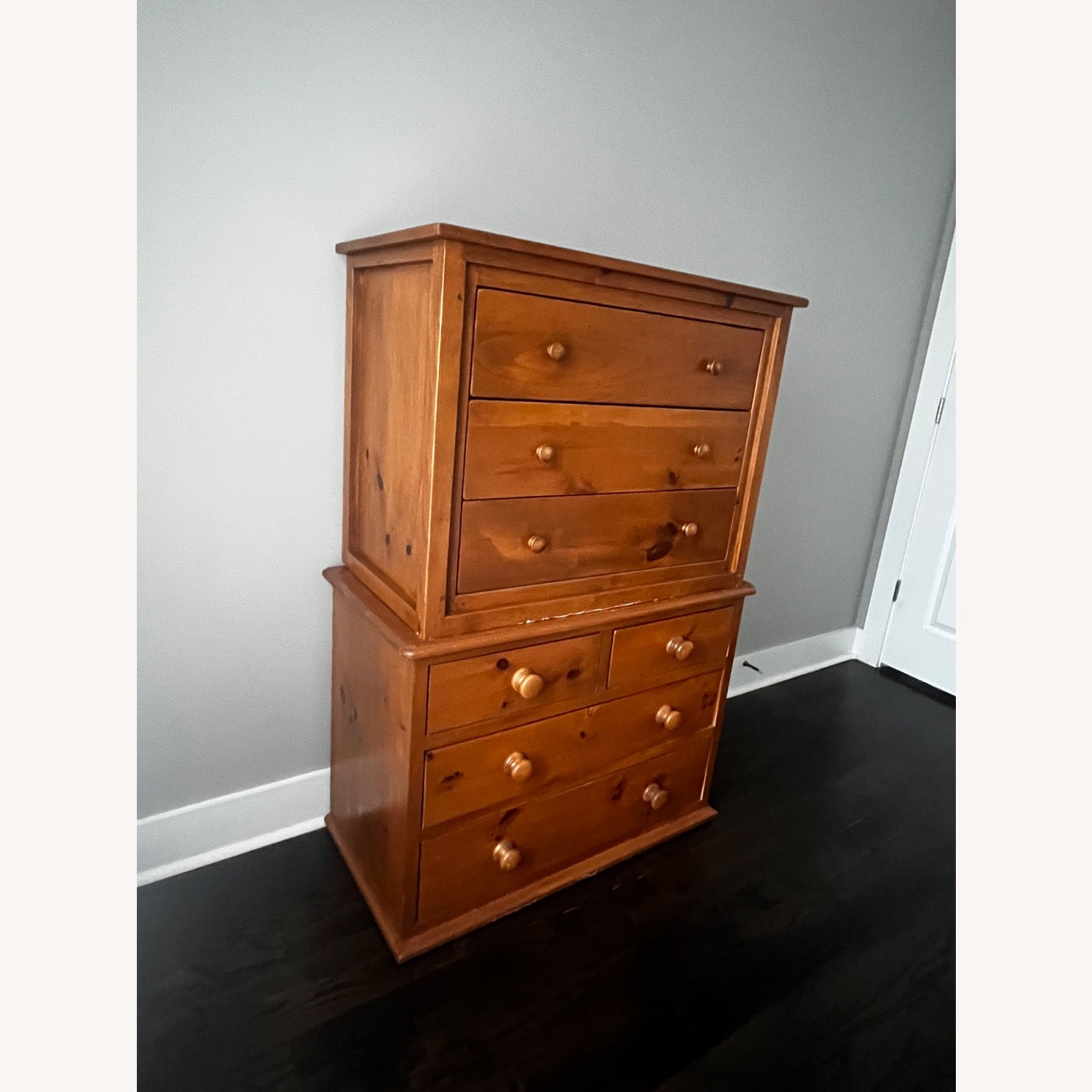 Pottery Barn Natural Wood Dresser - image-1