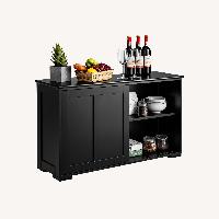Target Black Wood Media Storage