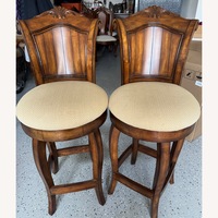 High Point Furniture Industries Dark Brown Stool