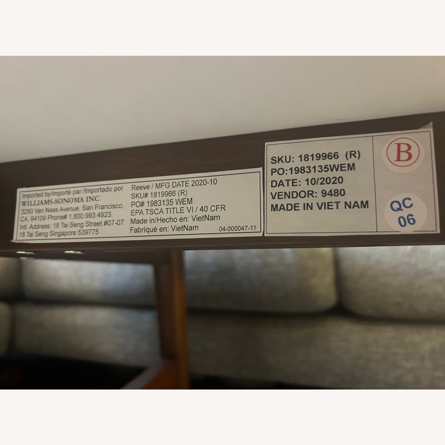 West Elm Reeve White Marble Coffee Table - image-5