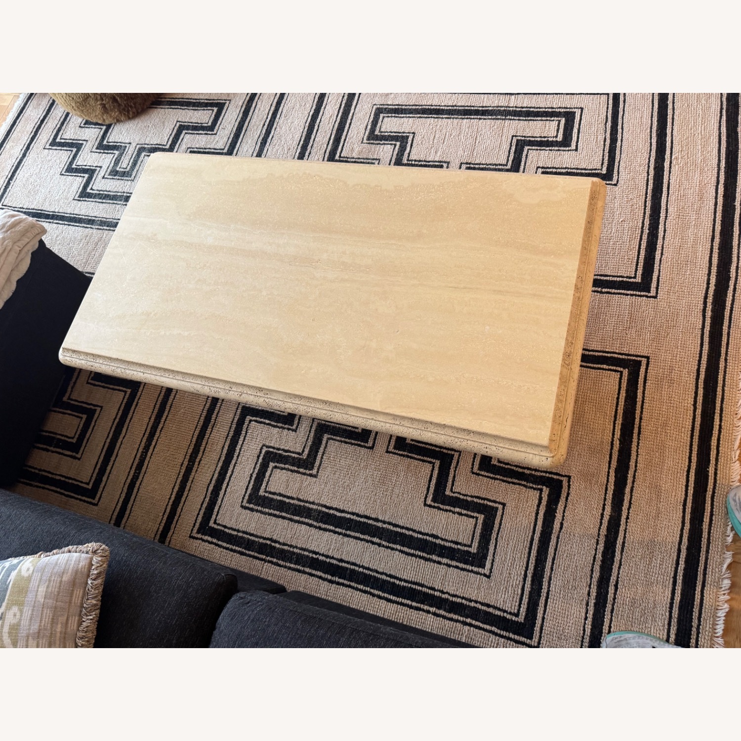 Travertine Coffee Table - image-6