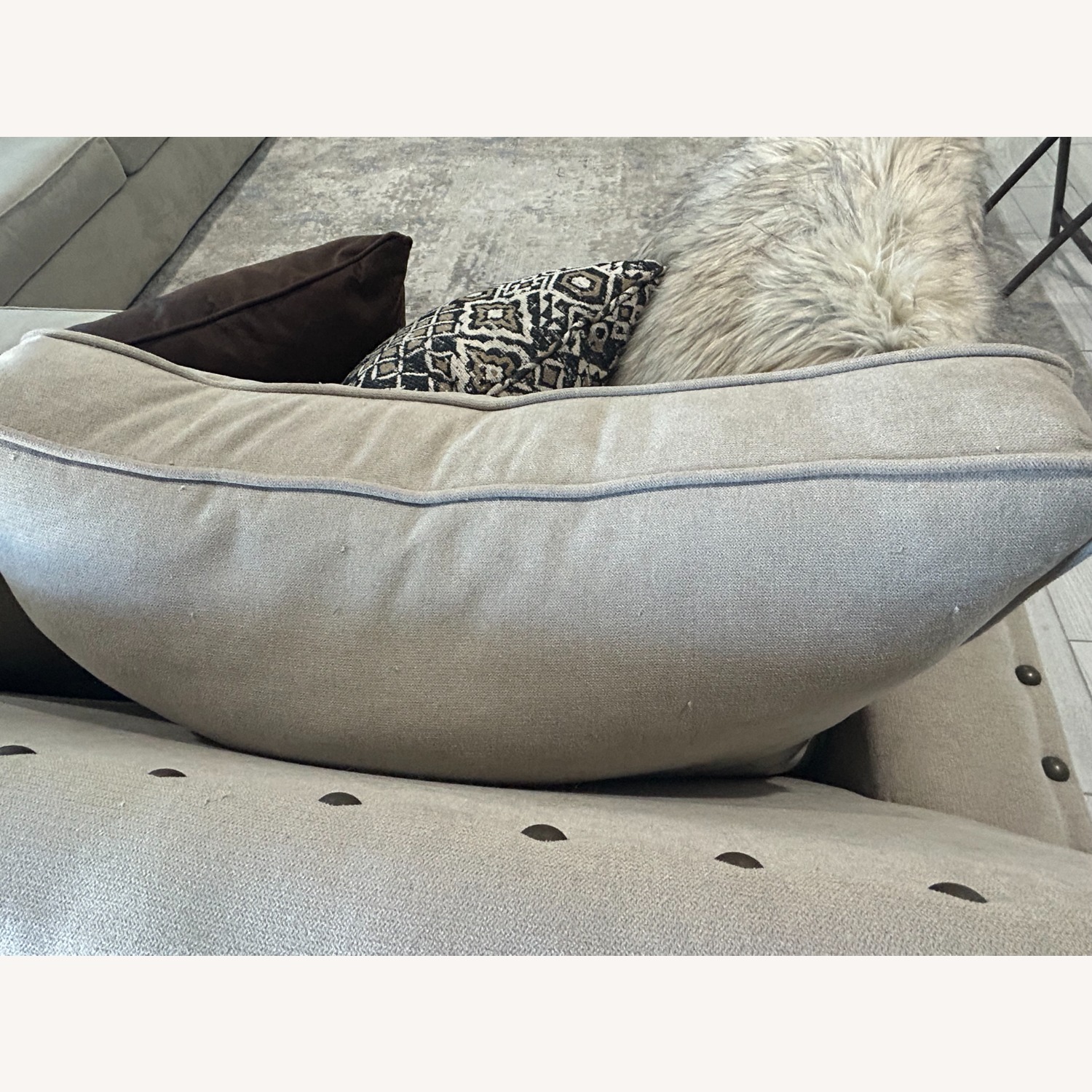 Jonar Denali Natural Fabric 3+ Piece Sectional - image-4