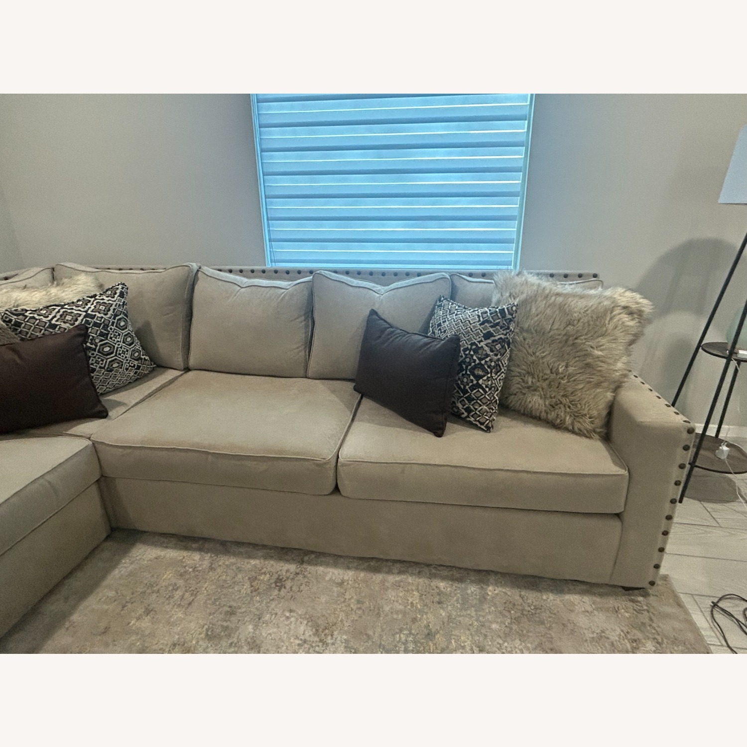 Jonar Denali Natural Fabric 3+ Piece Sectional - image-5