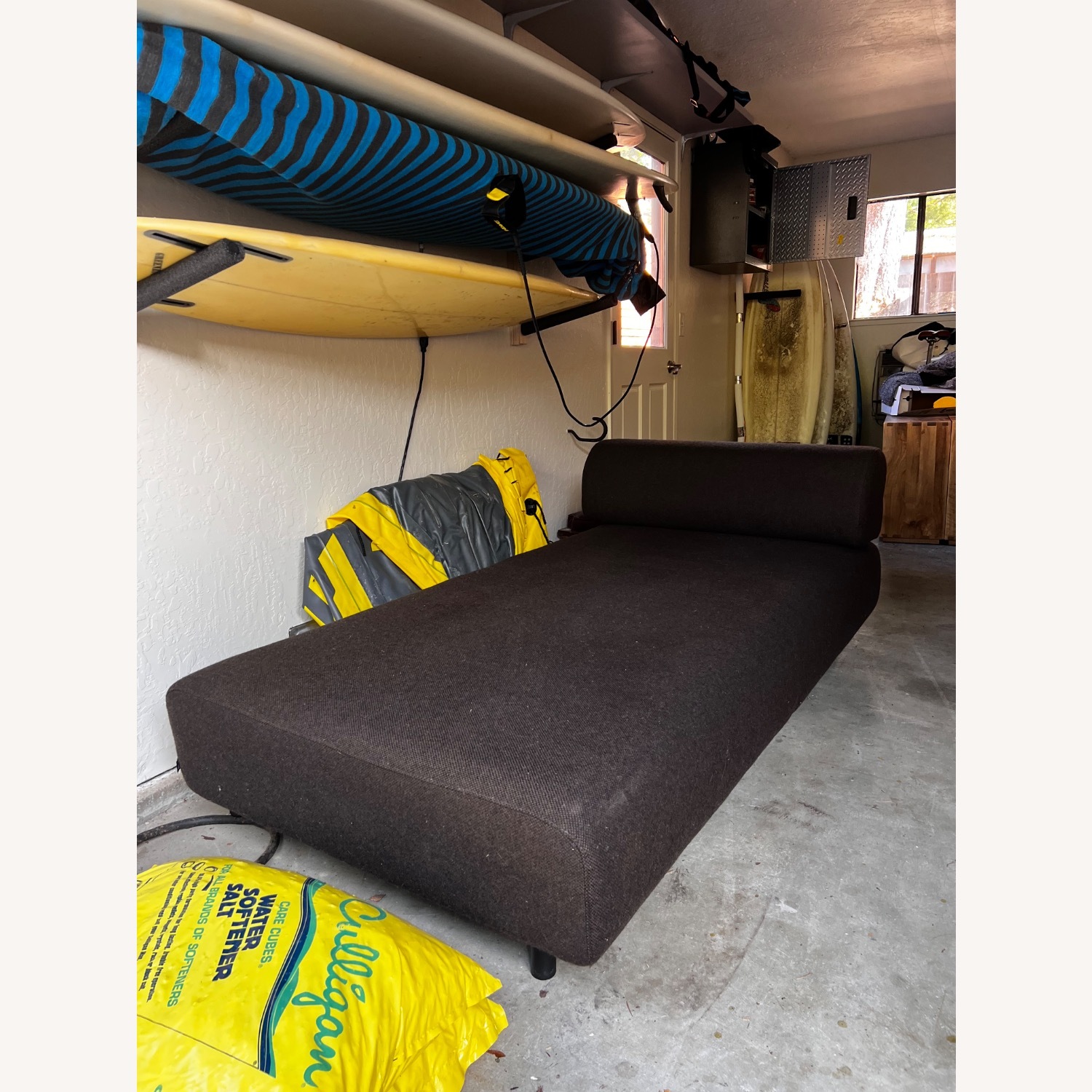 Hem Palo Brown Wool Chaise Lounge - image-3