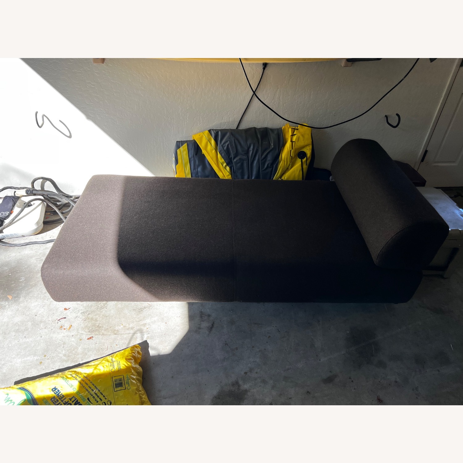 Hem Palo Brown Wool Chaise Lounge - image-1