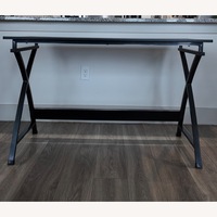 Black Wood Desk