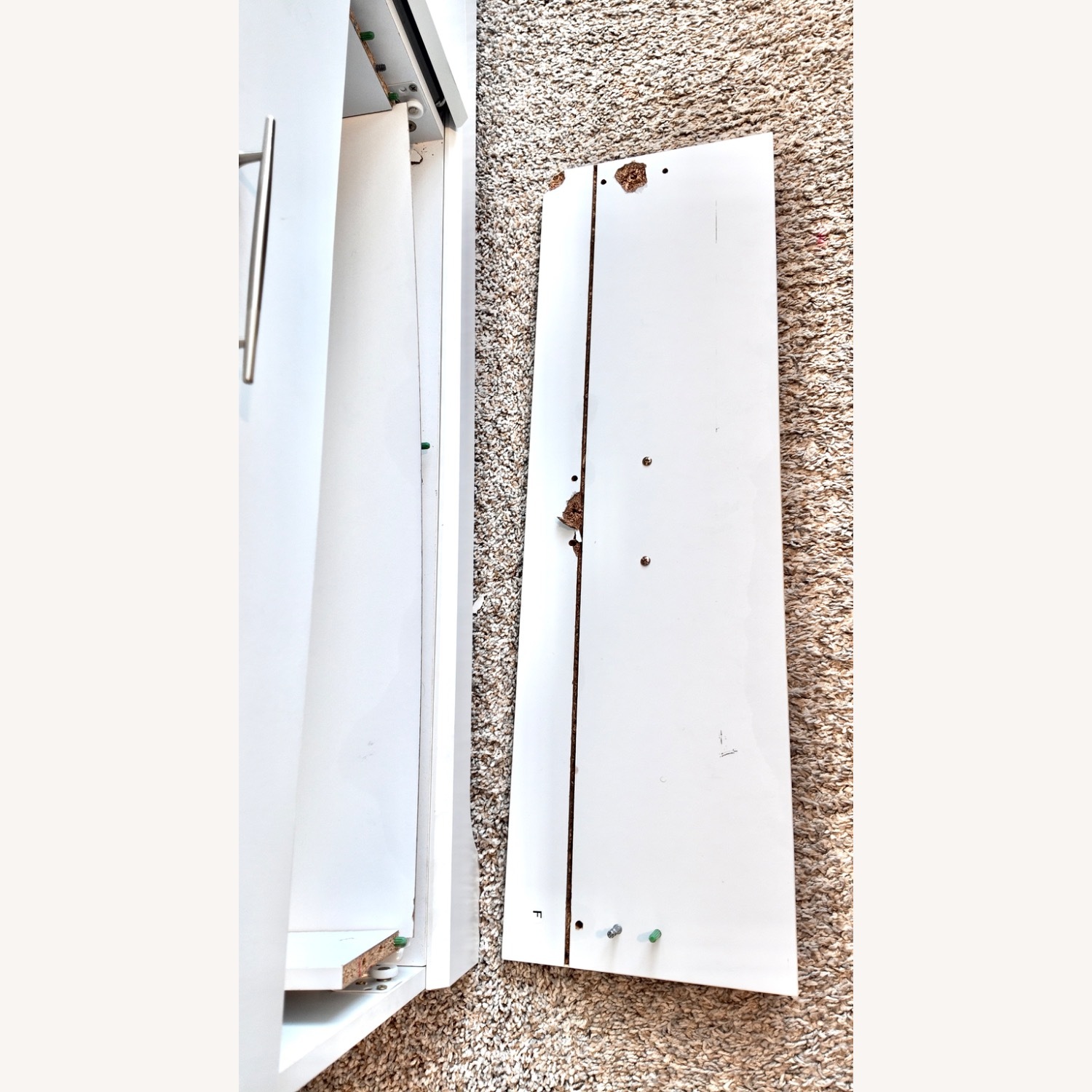 White Wood Dresser - image-4