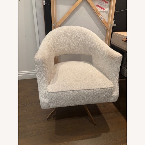 Used Four Hands White Office Chair for sale on AptDeco