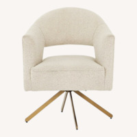 Four Hands White Office Chair