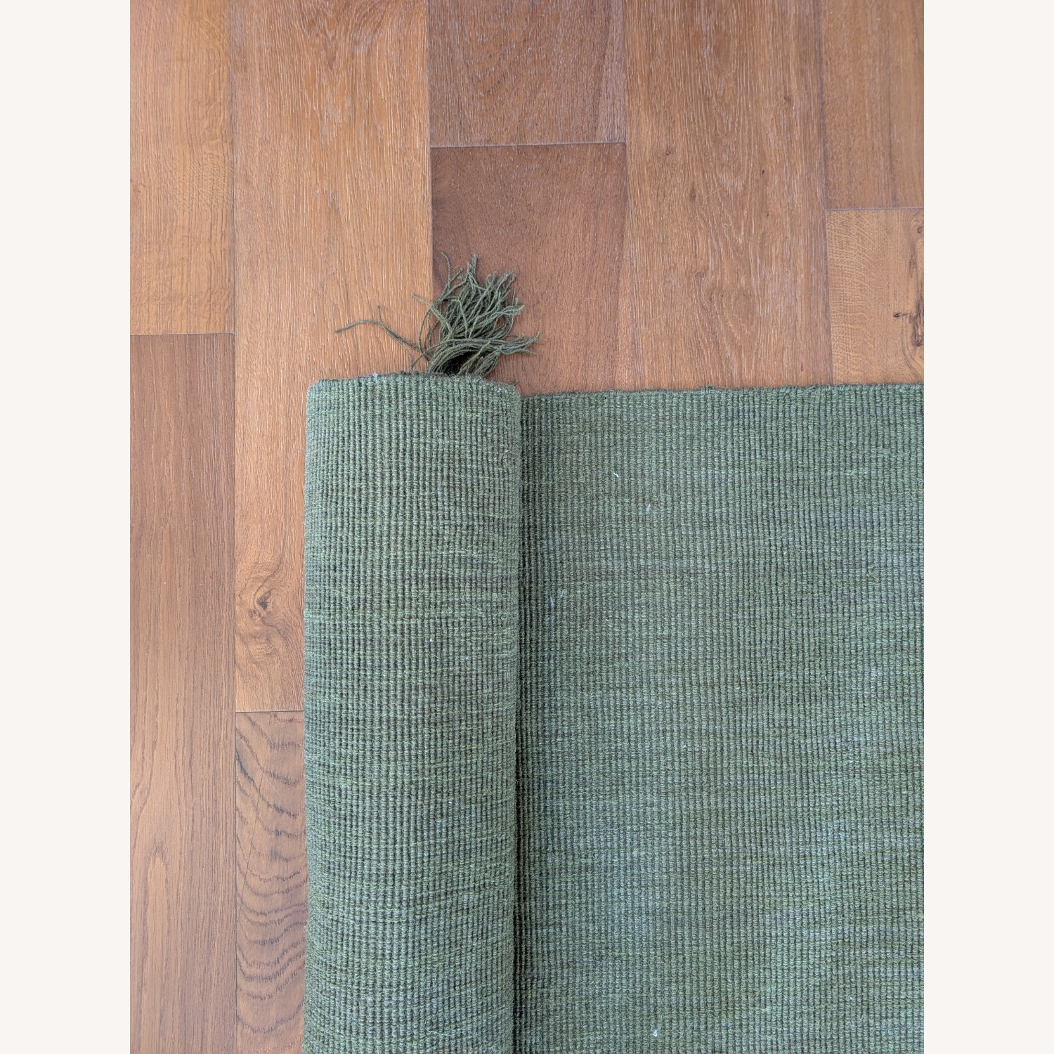 Crate & Barrel Oregano Jute Wool Rug - image-4