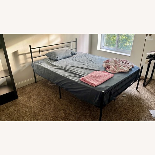 Used Queen Size Bed with Headboard for sale on AptDeco