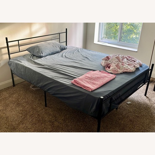 Used Queen Size Bed with Headboard for sale on AptDeco
