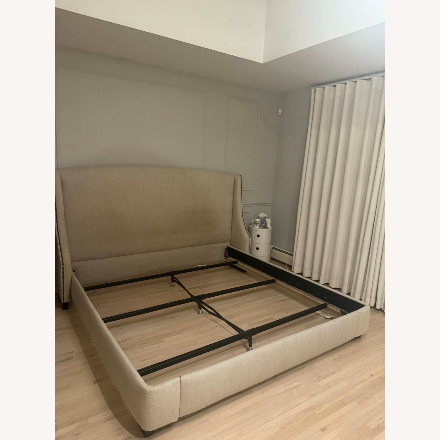 Restoration Hardware Warner King Linen King Bed - image-2