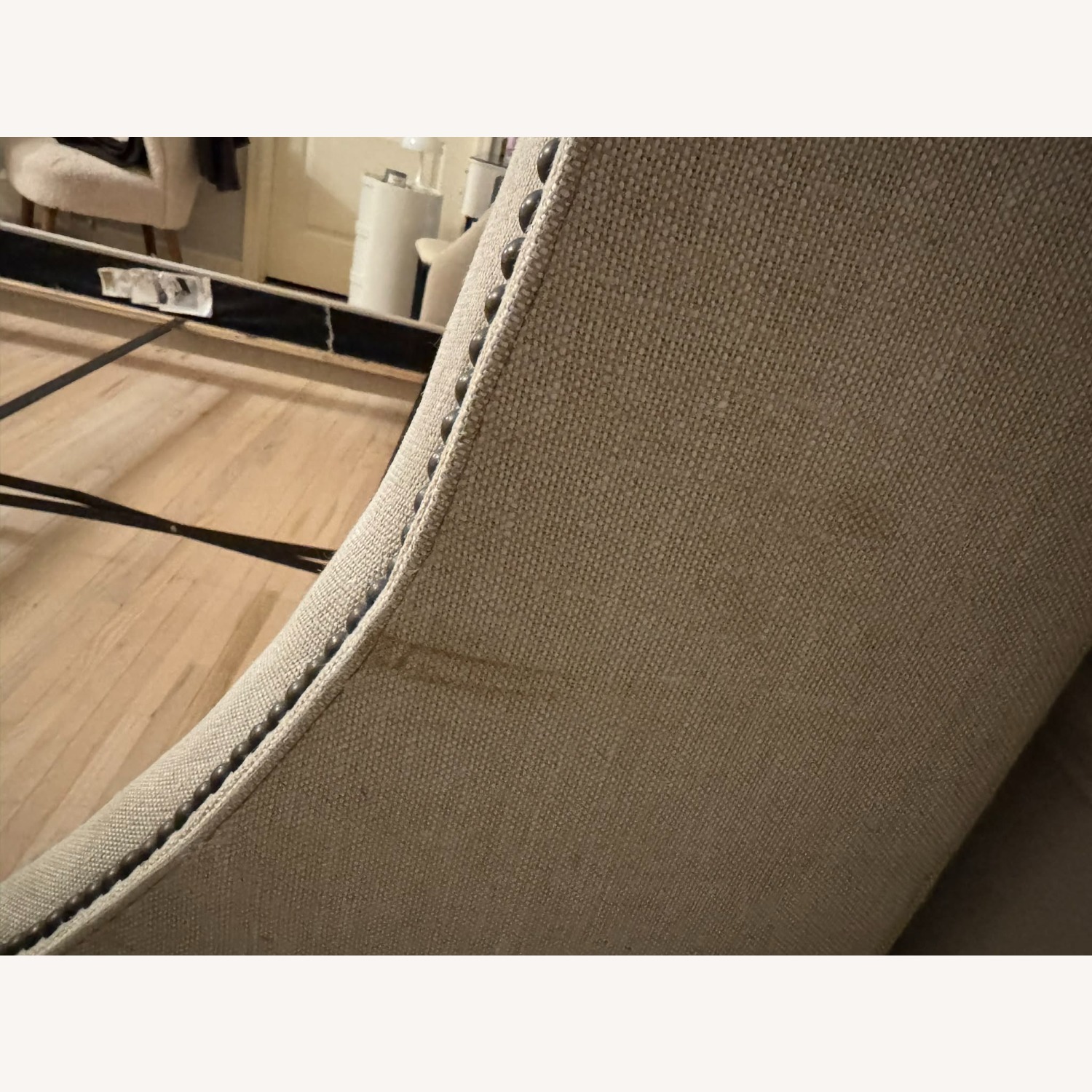 Restoration Hardware Warner King Linen King Bed - image-3