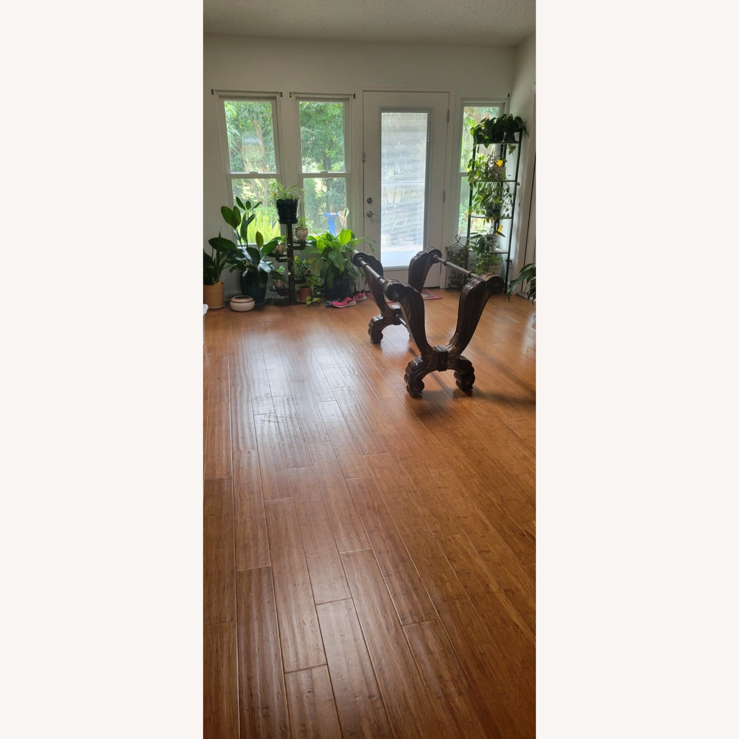 Luxe Home Glass Dining Table with 6 Chairs - image-2