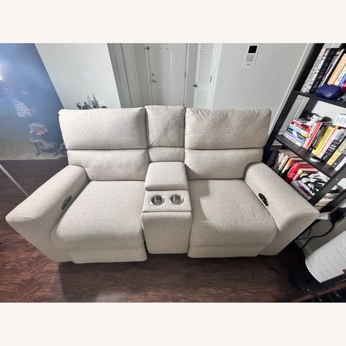 Used Bob's Discount 2 Seater Recliner Sofa  for sale on AptDeco