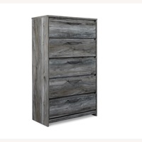 Ashley Baystorm Dark Gray Wood Chest