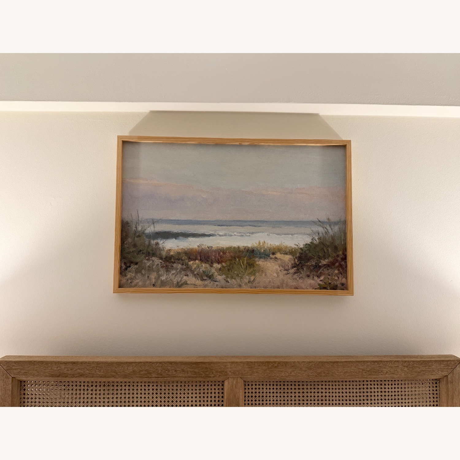 Beach Grass Canvas Wall Art in 24x36" Boxed Frame - image-1