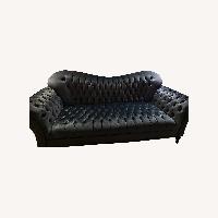 Arhaus Blue Sofa 
