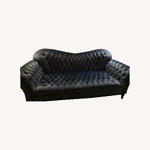 Used Arhaus Blue Sofa  for sale on AptDeco